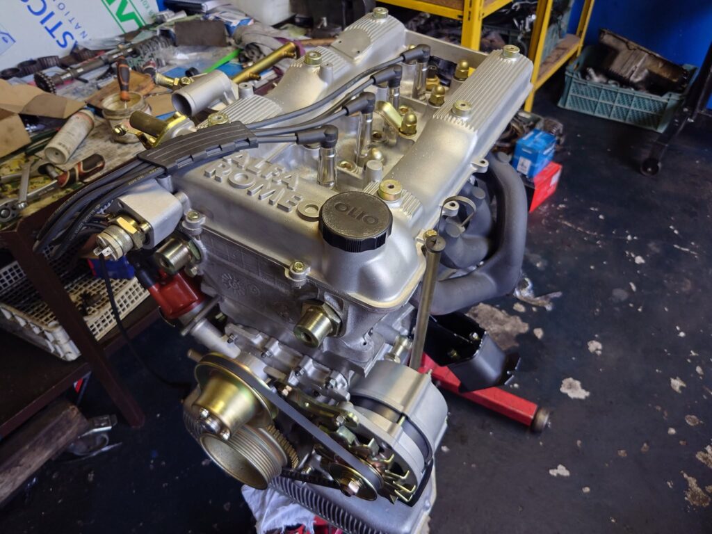 Alfa Romeo Spider 115 po remoncie