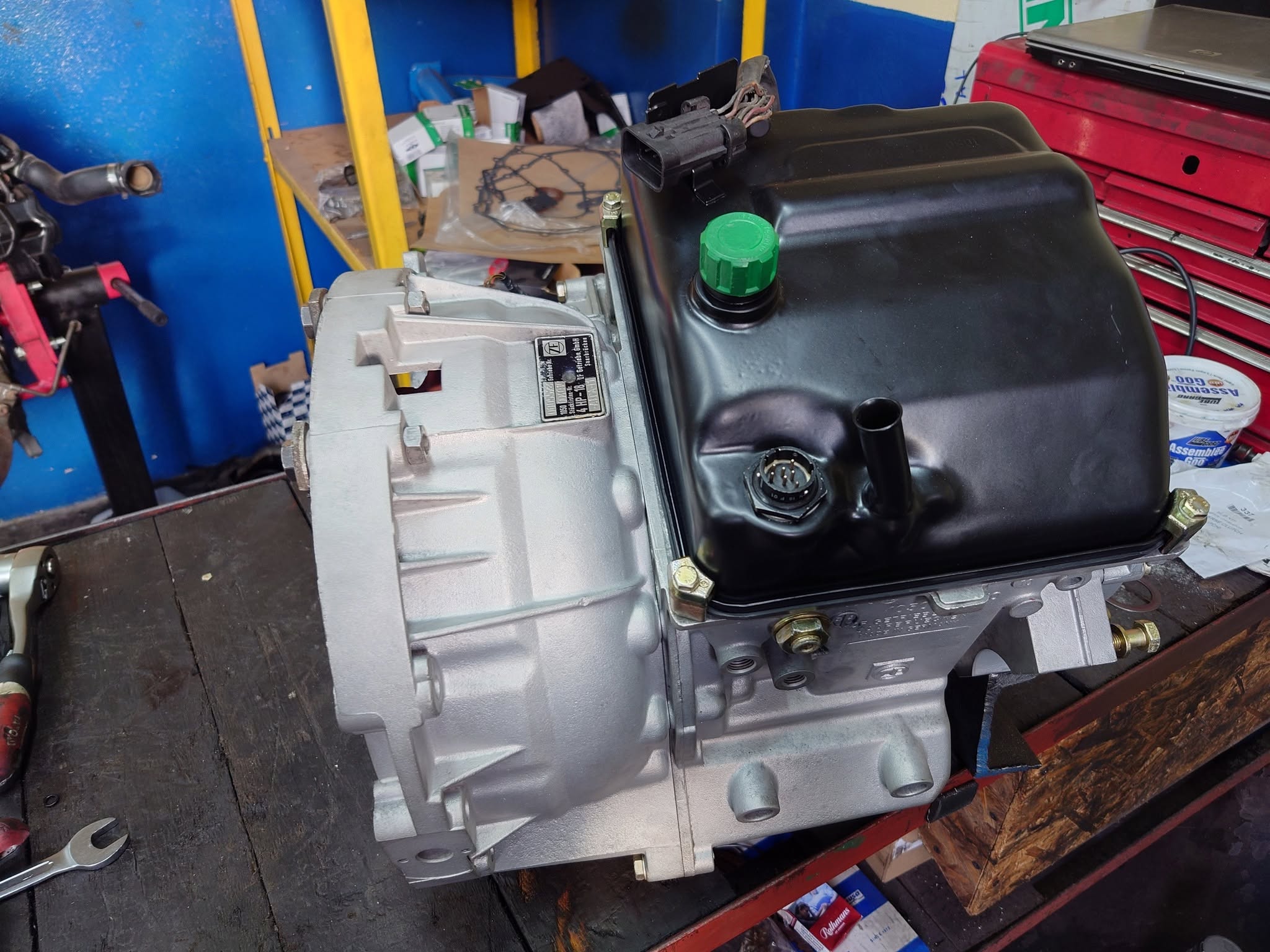 Remont skrzyni ZF 4HP18QE z Alfy 164